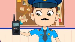 Baby PoliceGirl Don't Cry Song | Where Is My Siren Song | + More Lights Kids 2D Songs