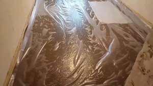 Уход за стяжкой сразу после заливки.