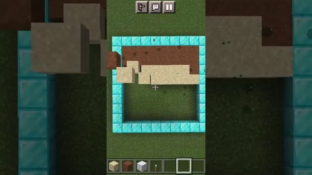 Minecraft Pixel Art! Herobrine! minecraft shorts herobrine