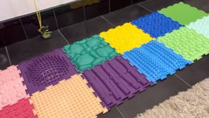 Модульный коврик  ОРТОДОН. Набор Богатырь. Ортопедические коврики для детей