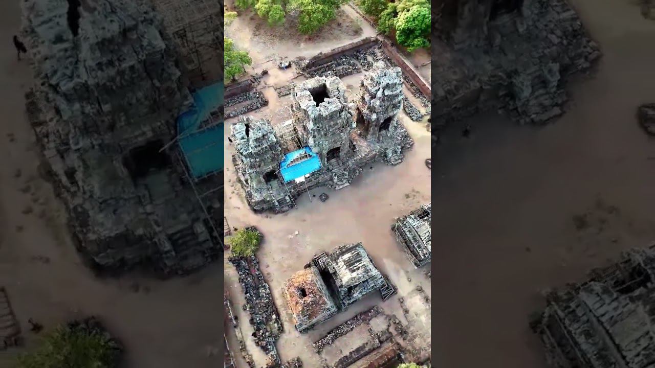 Закат у горы Пном краом. Камбоджа смотреть онлайн