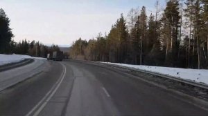 Култукский перевал за 4 минуты | Russian dangerous mountain pass TIMELAPSE | Lake Baikal