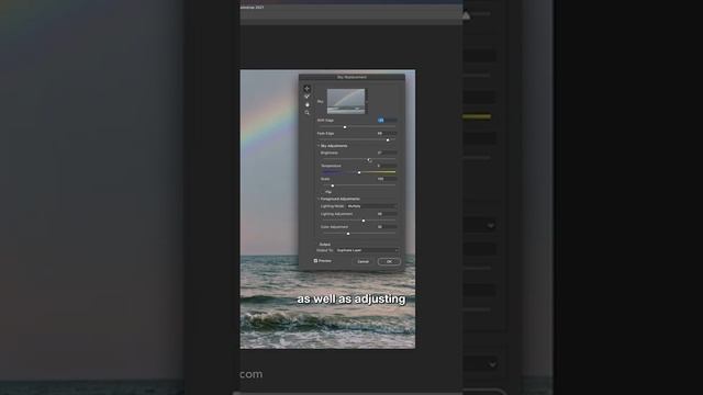 AUTO Sky Replacement in Photoshop