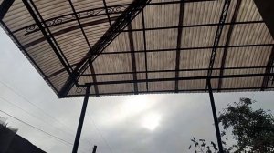 Навес из профиля.