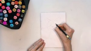 Как нарисовать собаку. Рисуем щенка фломастерами. Урок рисования для детей. Drawing cute puppy.