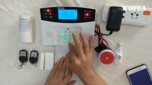 Wofea GSM сигнализация