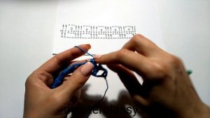 Crochet tutorial. Вязание для начинающих. Простой воздушный узор крючком с пико. Видео урок