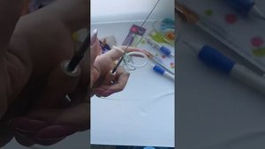 Игла для ковровой вышивка (как вставить нитку)