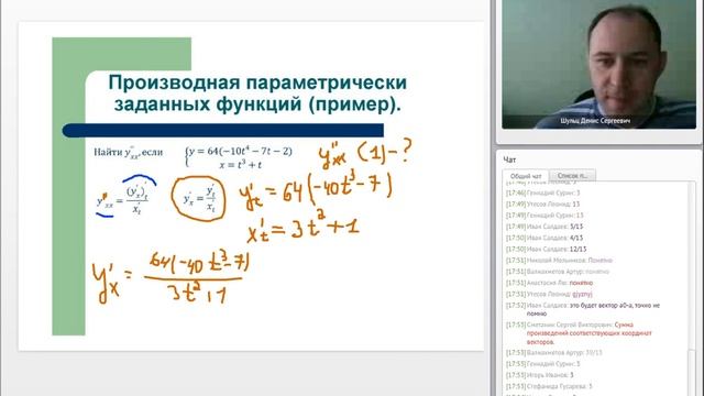 Высшая математика. Производная по направлению