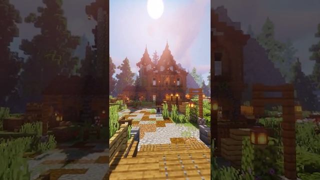 Новые локации сервера, замок в следующем видео #майнкрафт #minecraft