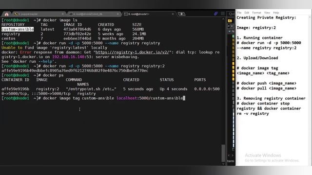 Docker Registry #docker #dockertraining #dockervideos смотреть онлайн