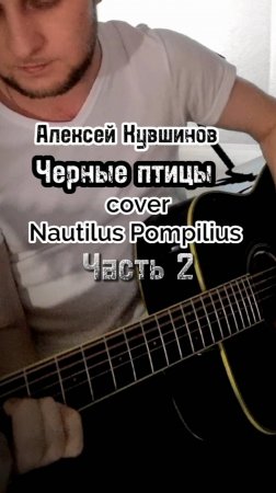 Черные птицы/cover Наутилус/А.Кувшинов #песниподгитару #акустика #каверподгитару #наутилус #бодров