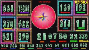 Screen efffect [Speed feeling] 2048 Xennannums 1024 Zetaanums 512 Exaannums countdown timer alarm🔔4