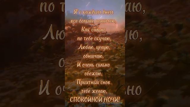 ✨️Спокойной ночи!✨️#пожелание #длятебя #ночь #сладкихснов ⭐️✨️