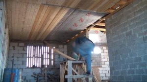 ПОДШИВКА ПОТОЛКА ОДНИМ ЧЕЛОВЕКОМ ЛЕГКО