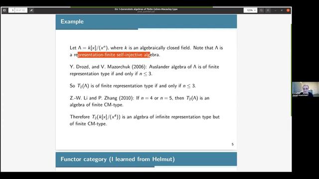 Javad Asadollahi: On 1-Gorenstein algebras of finite Cohen-Macaulay type смотреть онлайн