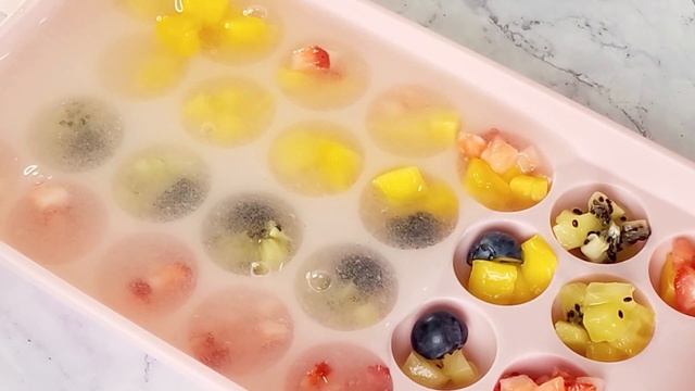 SUB) 상큼하고 탱글탱글한 과일 곤약젤리/ 구슬곤약젤리/ 만두곤약젤리