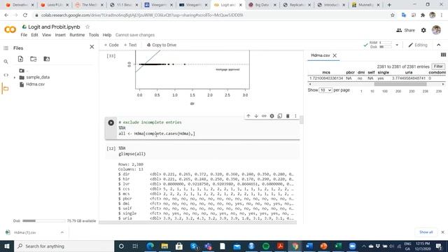 R and Python code for estimating linear regression and logit regression models смотреть онлайн