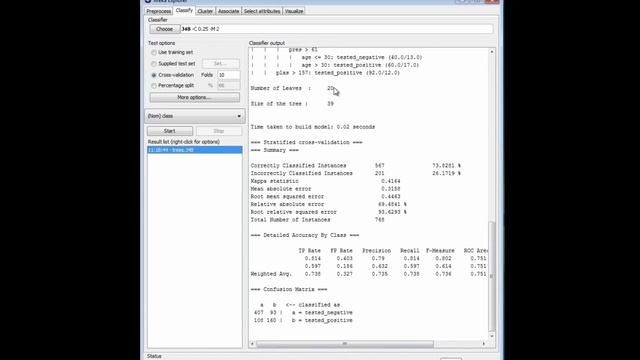 Data Mining with Weka (3.5: Pruning decision trees) смотреть онлайн