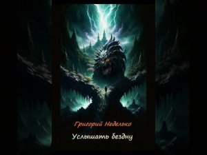 Григорий Неделько, Услышать бездну, роман, научная фантастика триллер ужасы психоделика, читает ИИ