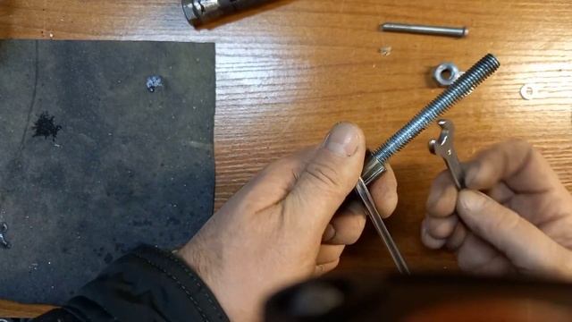 Резьбовой заклепочник для труднодоступных мест из сантехнических деталей. смотреть онлайн