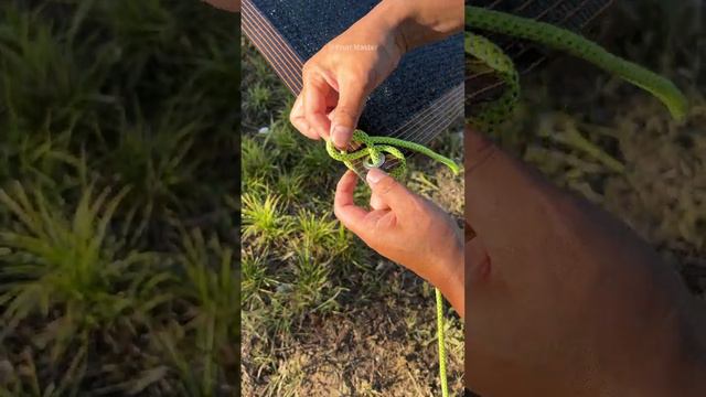 Ever BEST Tarp Corner Knot - simple but works