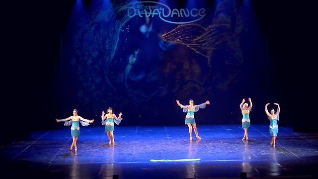 Борьба стихий латина от студии танца Divadance