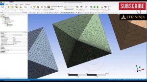 ✅ #Ansys Meshing Tutorial 04 - Mesh Sizing