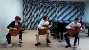 А.Пьяццолла "Либертанго". Трио гитаристов МБУ ДО ДМШ г. Кстово