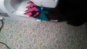 коврик из старых футболок