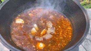 Суп из говяжьего хвоста & Beef tail soup & Суп из бычьего хвоста & Oxtail Soup