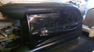 Установка дополнительных баллонов на лодку пфх 1.