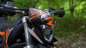 Эндуро мотоцикл BSE Z7 (2023) Orange Blast