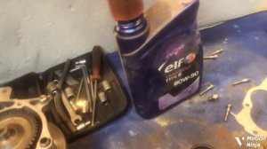 Редуктор Honda dio 35 ZX / Ремонт маслонасоса