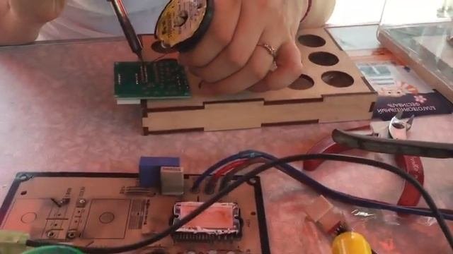 Мастер класс по работе с паяльником