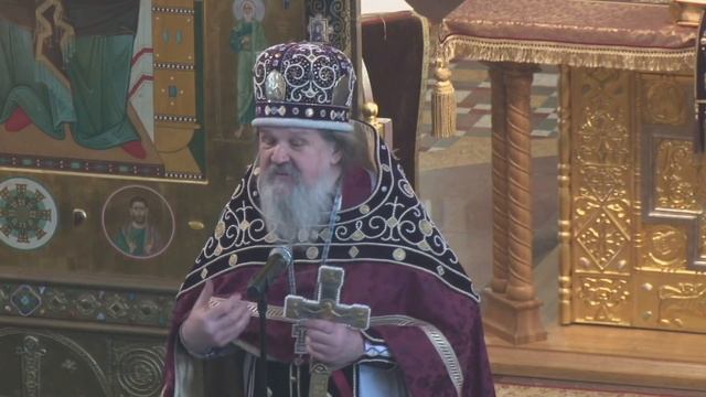 Проповедь о. Андрея Лемешонка после Литургии 27 марта (Воскресенье) 2022 г. смотреть онлайн