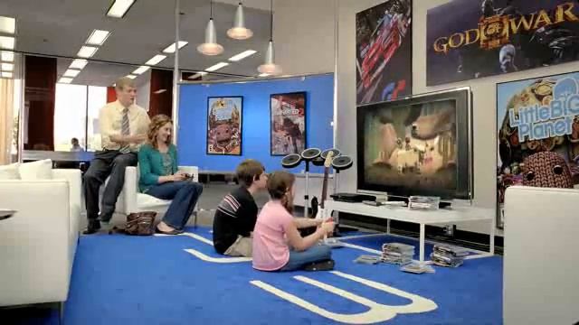 Playstation 3 Slim New Commercial "Desperate Father" смотреть онлайн