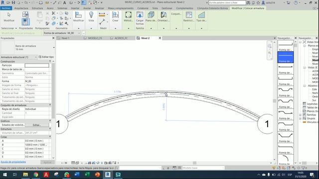Modelado de Acero en Muros Curvos смотреть онлайн