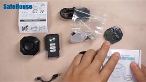 Велосипедная сигнализация SF-32R PRO со встроенным аккумулятором