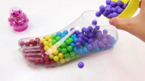 Как сделать разноцветные бусины ASMR