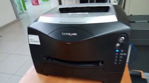 Тест принтера Lexmark E232
