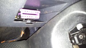 OBD Location Skoda Octavia (2008 - 2012)