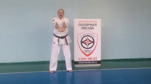 11 кю. Моротэ цуки.