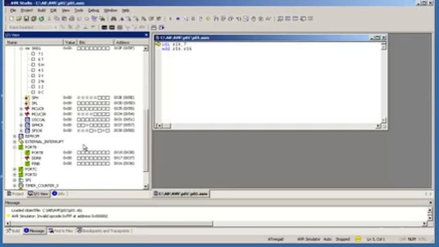 лекция 370 Лабораторная работа 01 по программированию на Atmega8 смотреть онлайн