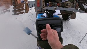 Запускаем сухой фен из Китая. Электропила на батарейках.