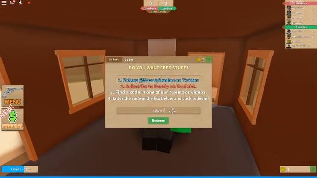 Roblox-Wild revovlvers- codes showcase смотреть онлайн