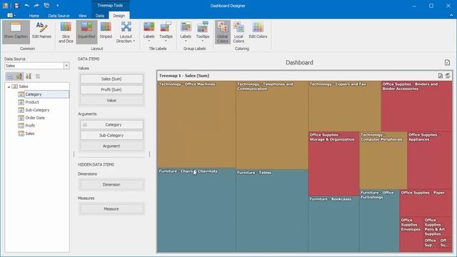 Dashboards: Treemap Item смотреть онлайн