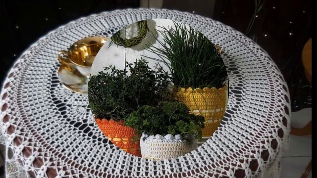 Вязаные штучки для сервировки стола и кухни. Подборка идей#Crochet#Yarn#Knitting #handmade#hobby