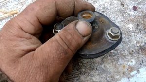 Дождеватель из шаровой опоры на трубе  -  эксперимент