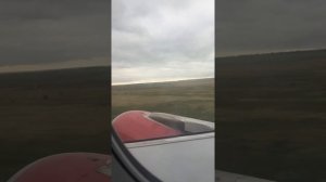 Взлёт самолета, ОРЕНБУРГ